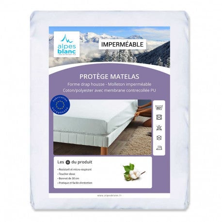 MAISON Protège-Matelas Imperméable 160x200cm