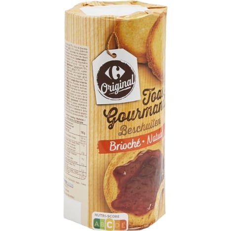 CARREFOUR Toasts Briochés 125 g