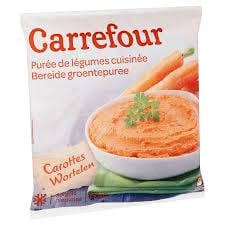 CARREFOUR Purée de Carottes Surgelée 750 g