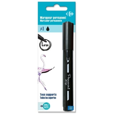 CARREFOUR Marqueur Large Noir
