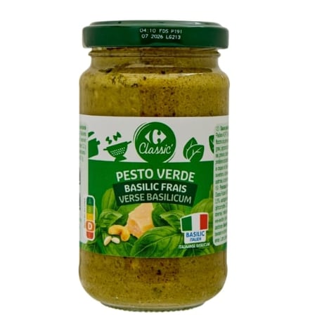 CARREFOUR Sauce Pesto Verde 190 g