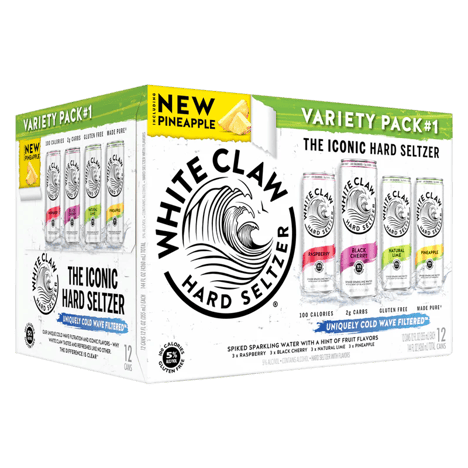 White Claw Seltzer Variety 12pk