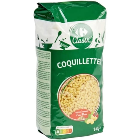 CARREFOUR Coquillettes Classiques 1 kg