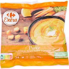 CARREFOUR CLASSIC Purée Carotte-Patate Douce 750g