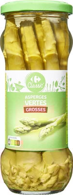 CARREFOUR Asperges Vertes Moyennes 37 cl