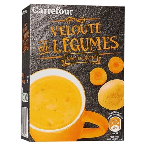 CARREFOUR Velouté de Légumes 4x200 ml