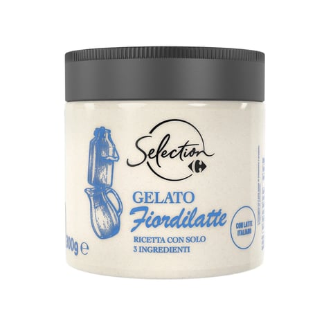 CARREFOUR SÉLECTION Crème Glacée Fiordilatte 300g