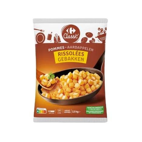 CARREFOUR Pommes Rissolées 1 kg