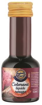SAINTE LUCIE Colorant Alimentaire Rouge 50 ml