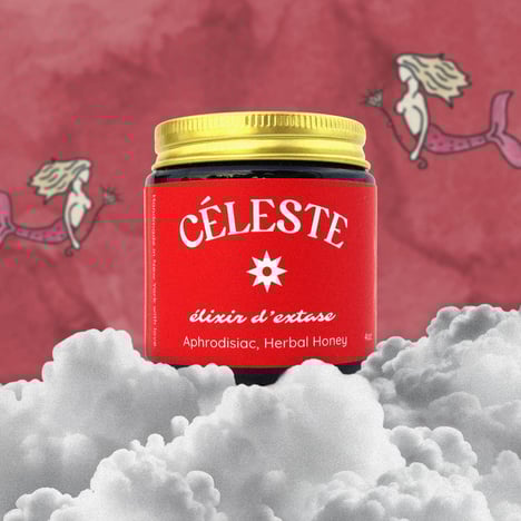 Céleste Élixir d'Extase, Aphrodisiac Herbal Honey