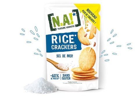 N.A! Rice Crackers Sel de Mer 85g