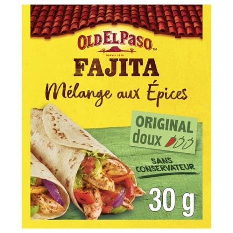 OLD EL PASO Mélange d'Épices pour Fajitas 30g