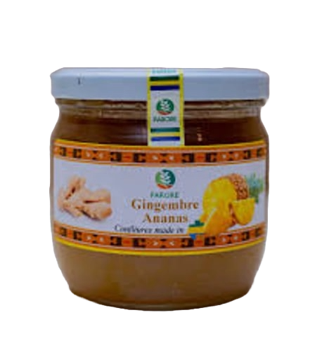 PARORE Confiture Ananas-Gingembre 370g