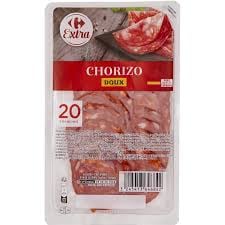 CARREFOUR Chorizo Cular Doux 20 Tranches 100g