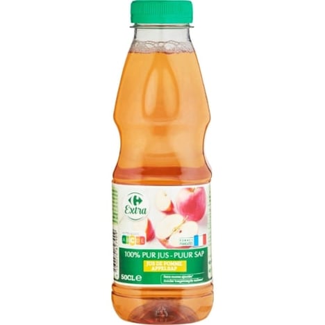 CARREFOUR Pur Jus de Pomme PET 50cl