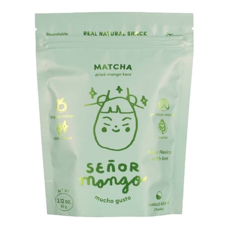 Señor Mango Matcha Dried Mango
