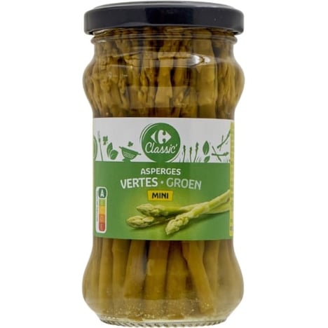 CARREFOUR Asperges Vertes 210 ml