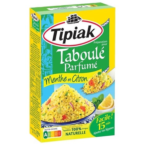 TIPIAK Taboulé Menthe Citron 2x175 g