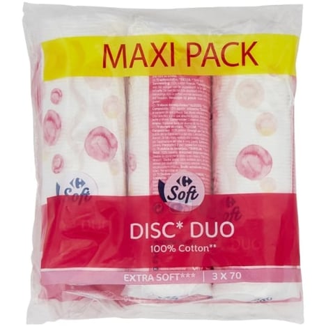 CARREFOUR Disques à Démaquiller Premium 3x70