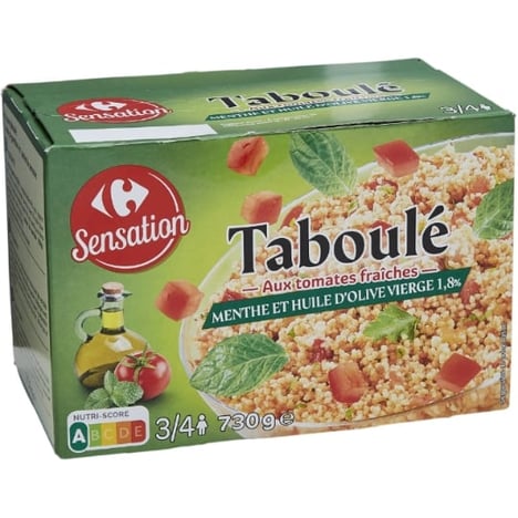 CARREFOUR Taboulé à la Menthe 730 g