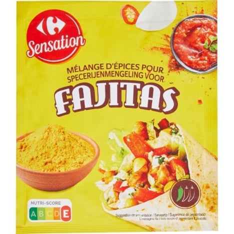 CARREFOUR Mélange d'Épices pour Fajitas 30g