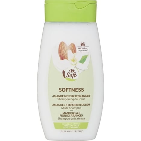 CARREFOUR Shampooing Amande-Fleur d'Oranger 250 ml