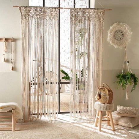 FANTAISIE Rideau de Fils Décoratif 3 Tailles