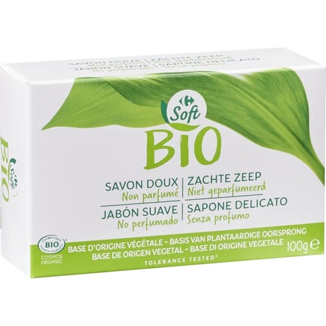 CARREFOUR BIO Savon Doux 100g