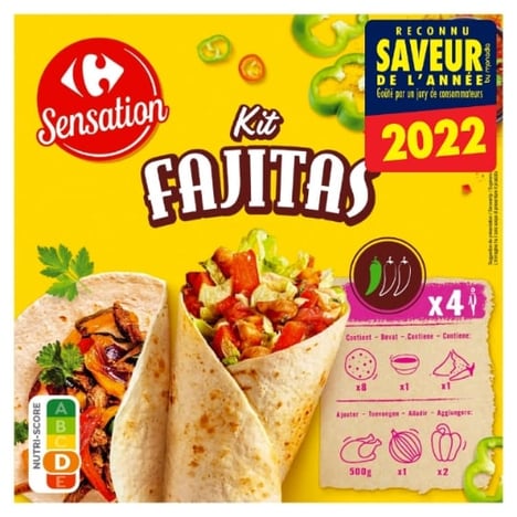 CARREFOUR EXOTIQUE Kit Fajitas 505g