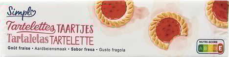 PP BLANC Tartelettes Fraise 200 g