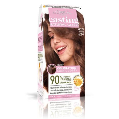 CASTING NATURAL GLOSS Coloration Blonde Foncé Nougat N°623