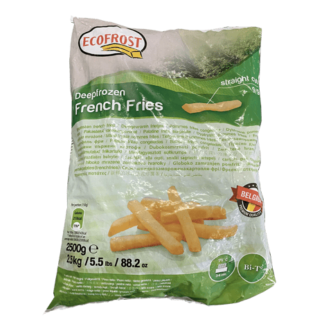 ECOFROST Frites Fred's 2,5 kg