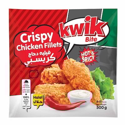 KWIK BITE Filets de Poulet Croustillants Halal 1 kg