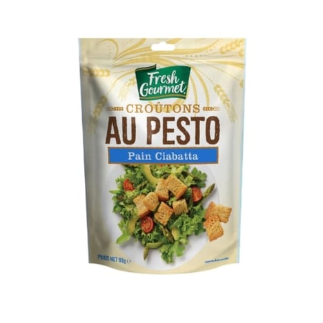 CRUDETTE Croûtons Ciabatta au Pesto 80 g