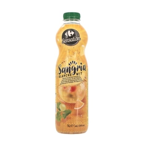 CARREFOUR Sangria Blanche PET 1L