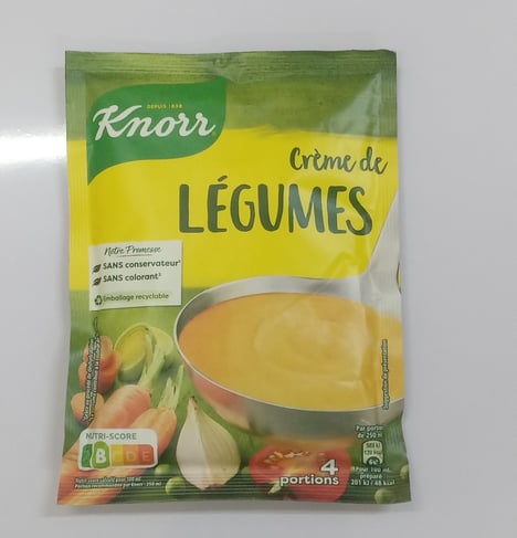 KNORR Crème de Légumes 4 Portions 112 g