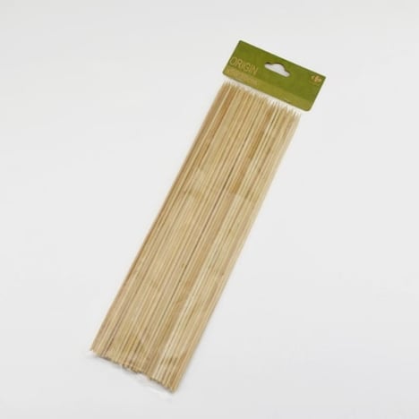 CARREFOUR HOME Brochettes en Bambou 30 cm Lot de 50