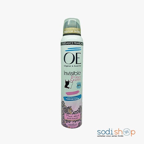 OE Déodorant Invisible Black & White 200 ml