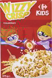 CARREFOUR KIDS Céréales Wizzy Crisp 375 g