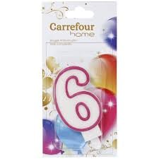 CARREFOUR Bougies d'Anniversaire N°2
