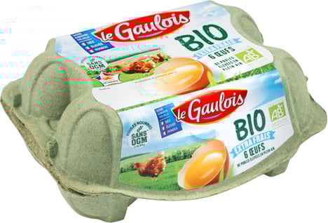 LE GAULOIS Œufs Moyens Bio Boîte de 6