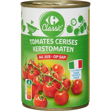 CARREFOUR Tomates Cerises Fraîches Barquette 1/2