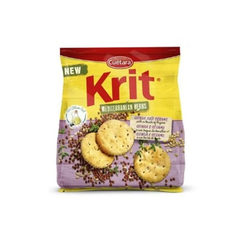 CUETARA Krit Biscuits Salés Quinoa-Sésame 150g