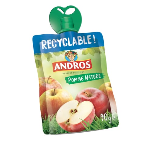 ANDROS Gourde Fruit Me Up Pomme Nature 90g