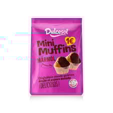 DULCESOL Mini Muffins Marbrés 13 pièces 184 g