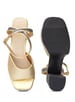 Sole House Golden Temptation Heels: Bold Glamour with Gold & Silver Accents - perfect for parties, celebrations & special occasions.