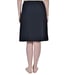 Aimly Women's Cotton Knee Length Skirt - Black (Pack of 2)