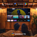 OKIE 55 Inches Smart LED TV | Frameless Design with Ultra HD Voice Premium