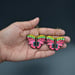 FabricaKraft Beautiful Colorful Butterfly Necklace & Earring Set – Aesthetic Minimalist Jewelry | Perfect Gift for Her