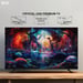 OKIE 75 Inches Smart LED TV | Frameless Design with Ultra HD Voice Premium